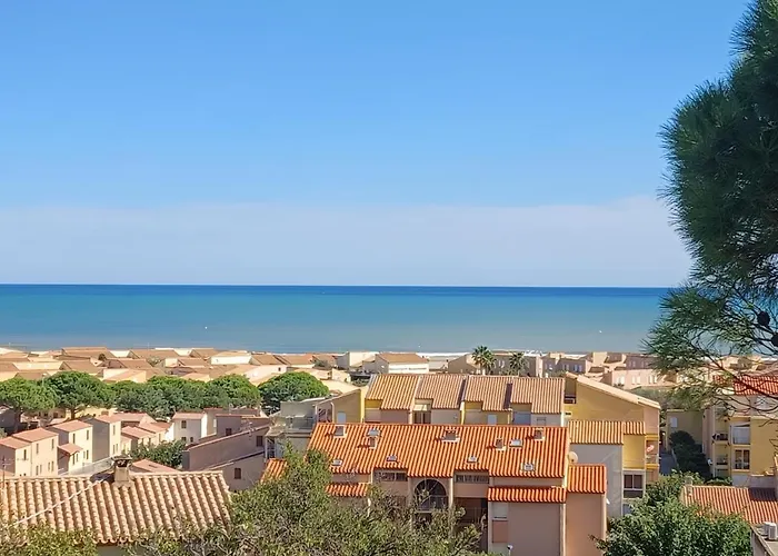 Plain-Pied, Terrasse, Piscine, Pleine Vue Mer, Plage A 6\' A Pied, Parking, Wifi