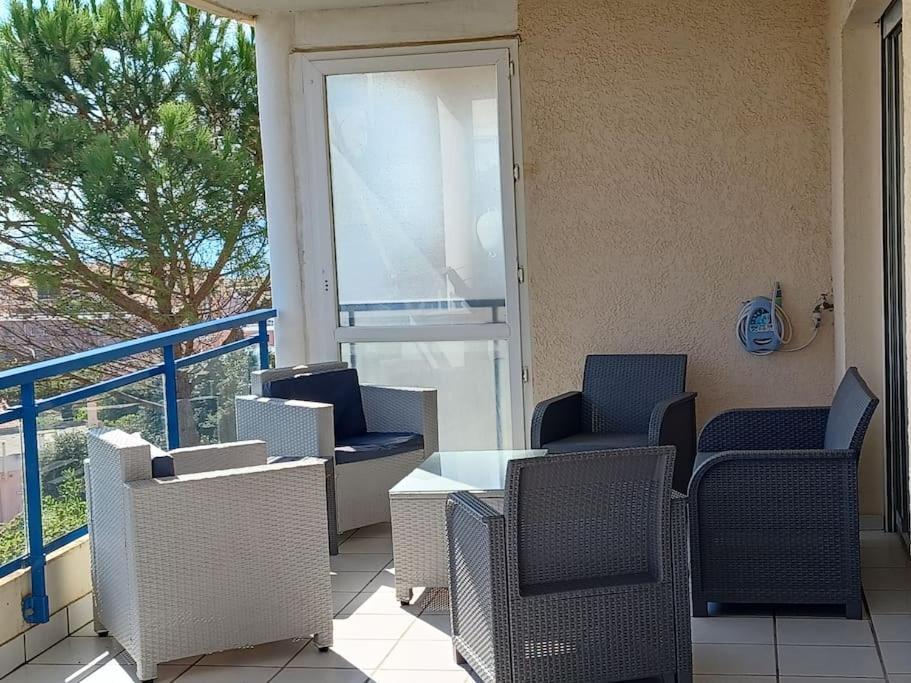 Plain-pied, Terrasse, Piscine, Pleine Vue Mer, A 6' A Pied, Parking, Wifi Apartment