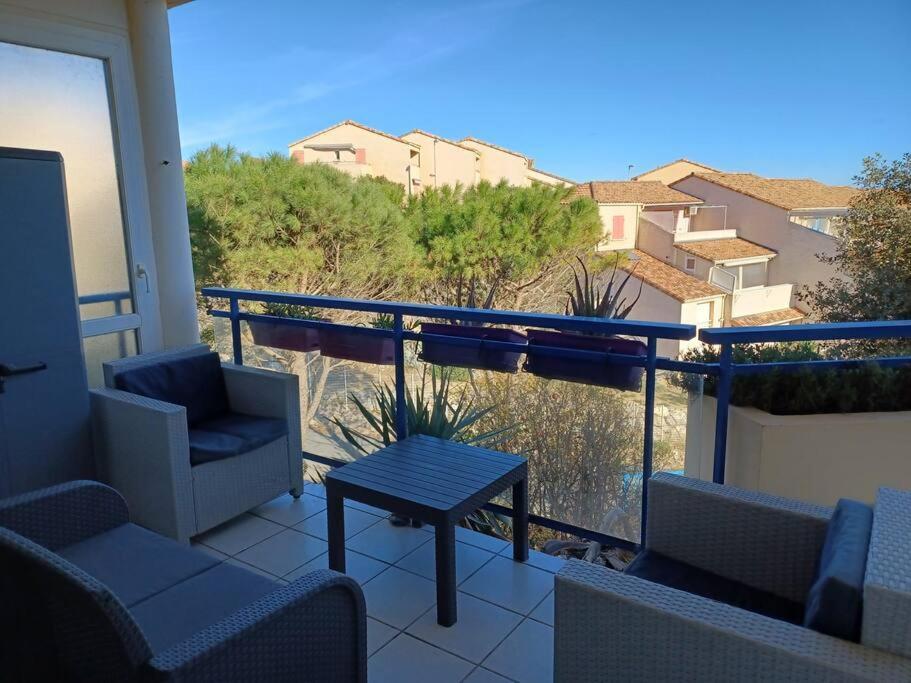 Apartment Plain-pied, Terrasse, Piscine, Pleine Vue Mer, A 6' A Pied, Parking, Wifi Fleury (Aude)